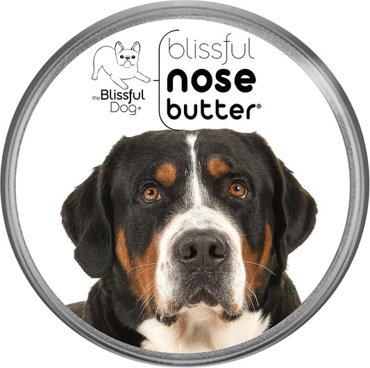 The Blissful Dog Greater Swiss Mountain Dog Unscented Nose Butter - Dog Nose Butter, 16 Ounce - Pet Explorer
