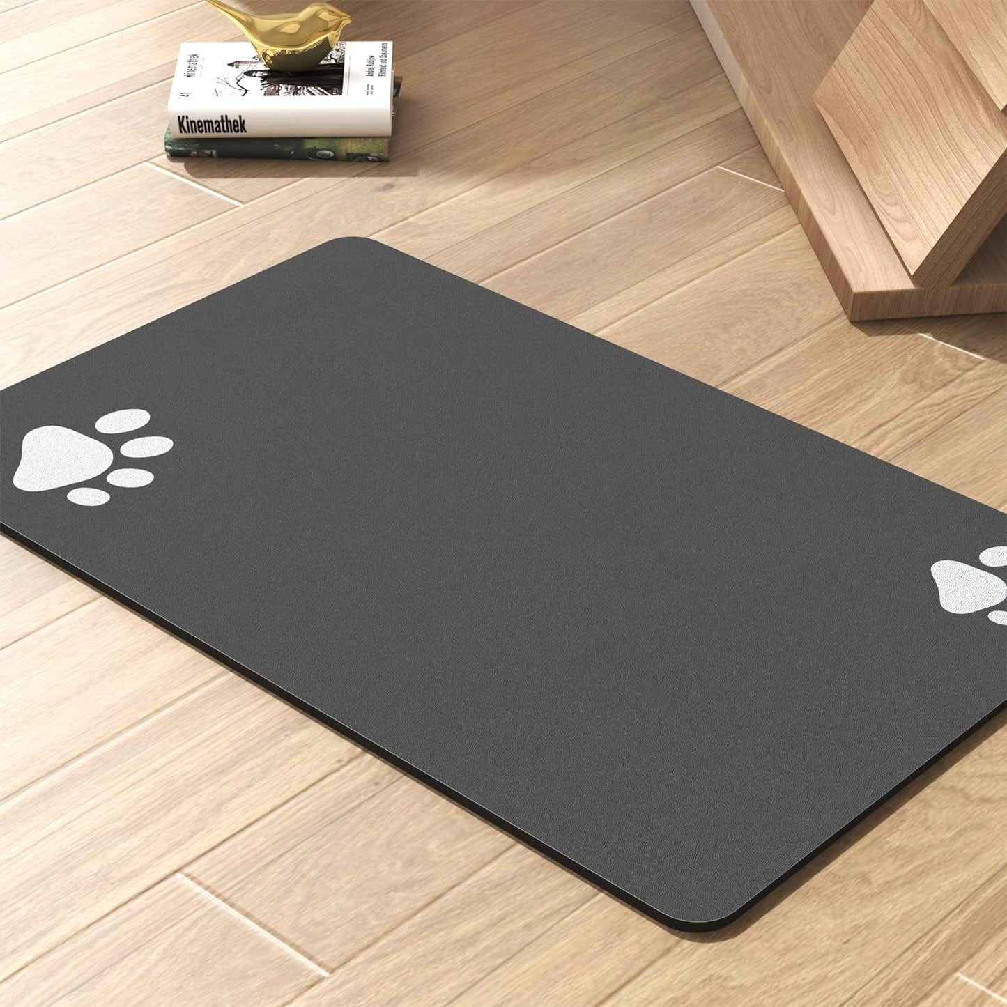Pet Feeding Mat-Absorbent Dog Mat for Food and Water Bowl-No Stains Quick Dry Dog Water Dispenser Mat-Dog Accessories Pet Supplies-Dog Water Bowl for Messy Drinkers - Pet Explorer