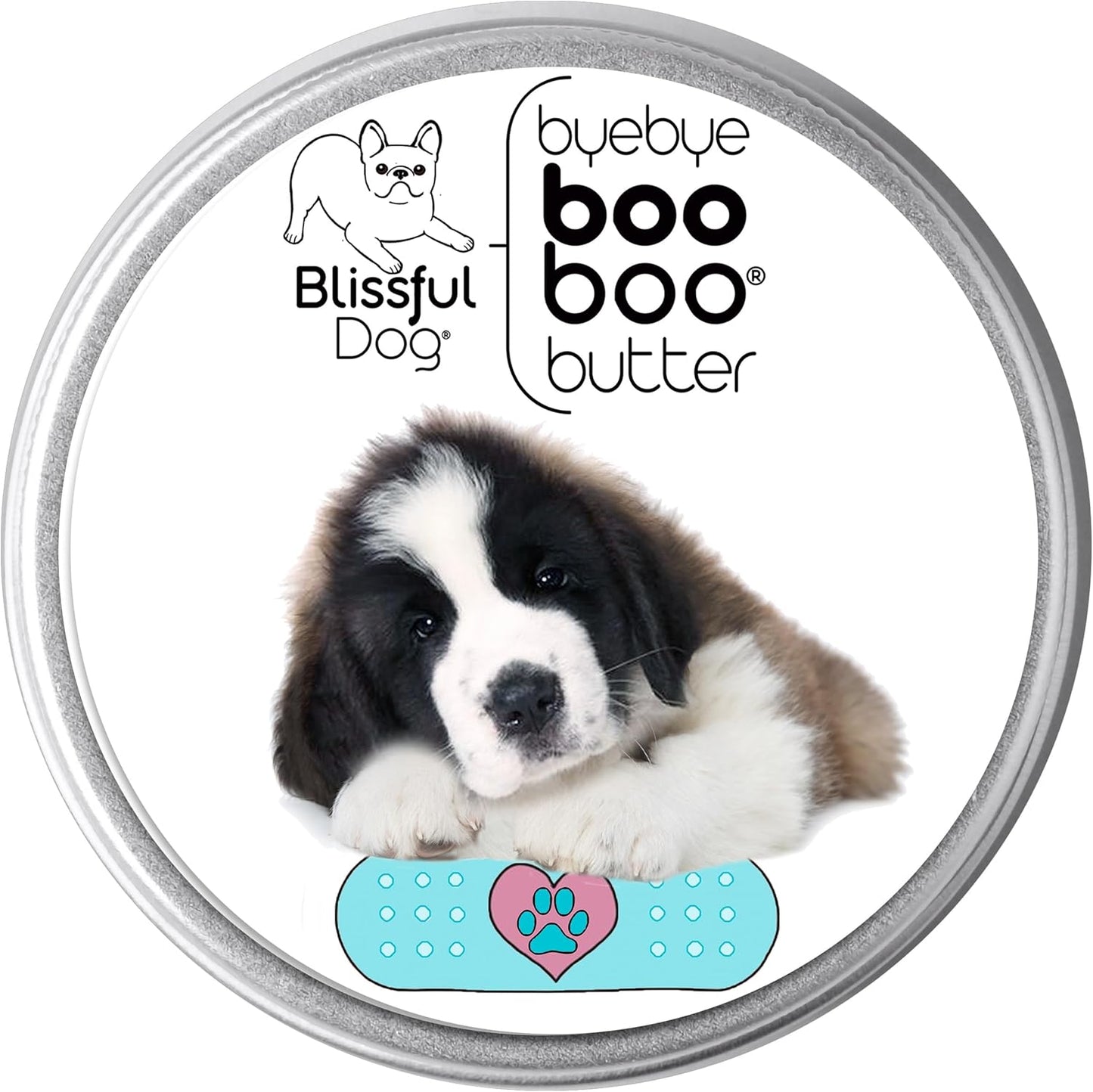 The Blissful Dog 8 oz TIN St. Bernard Booboo Butter - Pet Explorer