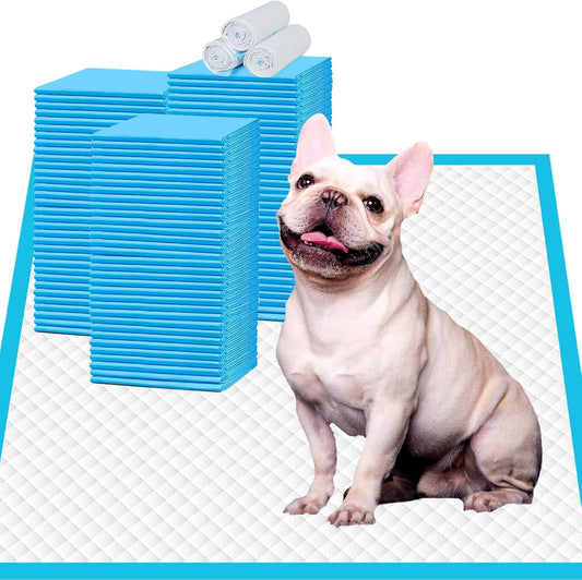 IMMCUTE Puppy Pee Pads 22"x23"-150 Count | Dog Pee Training Pads Super Absorbent & Leak-Proof | Disposable Pet Piddle and Potty Pads for Puppies | Dogs | Doggie| Cats | Rabbits - Pet Explorer