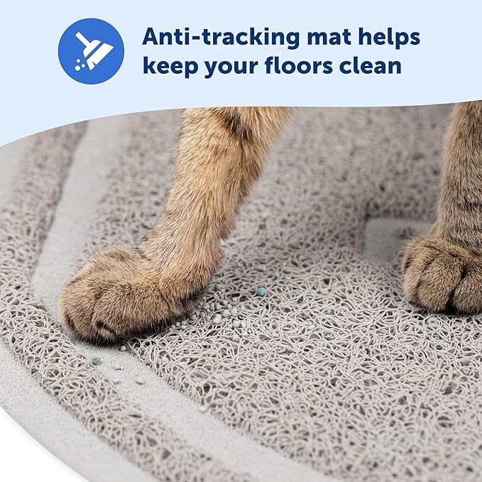PetSafe ScoopFree Clumping Litter Box Hood & Accessory Bundle - Odor Control Box - Self-Cleaning Litter Box Accessories - Litter Box Privacy Cover - Easy to Clean