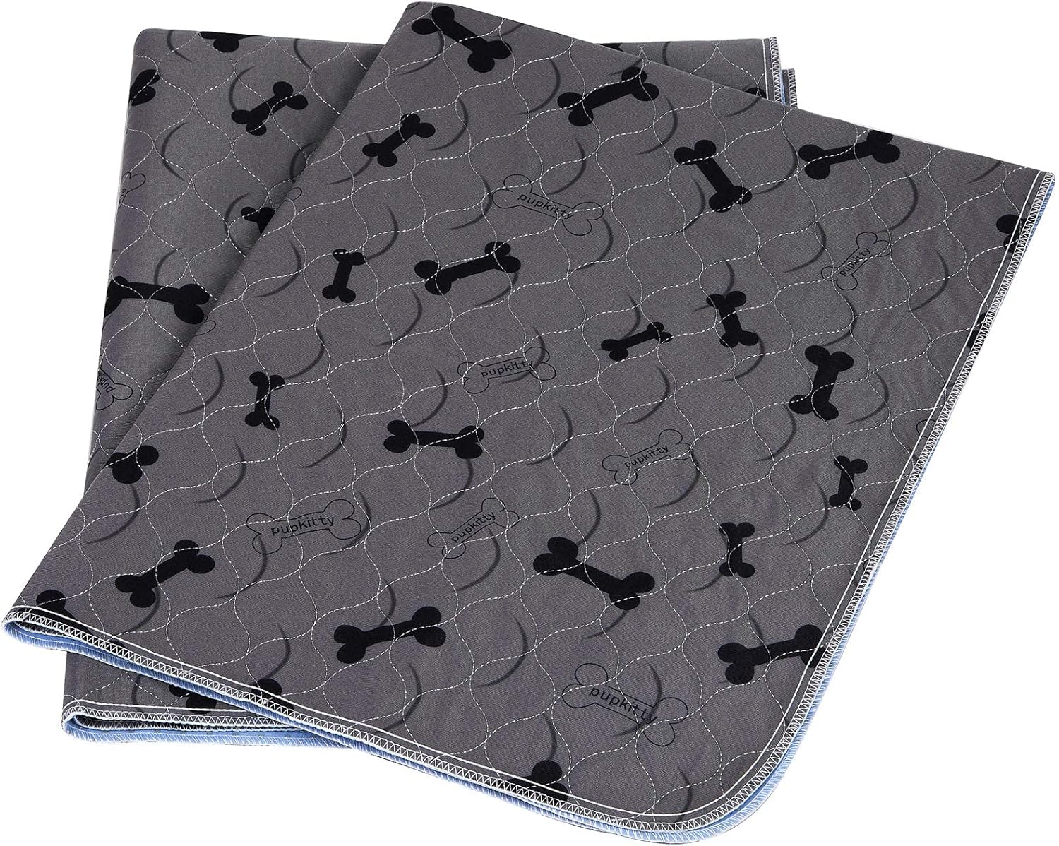 Washable Dog Pee Pads with Free Grooming Gloves,Non Slip Dog Mats with Great Urine Absorption,Reusable Puppy Pee Pads for Whelping,Potty,Training,Playpen - Pet Explorer