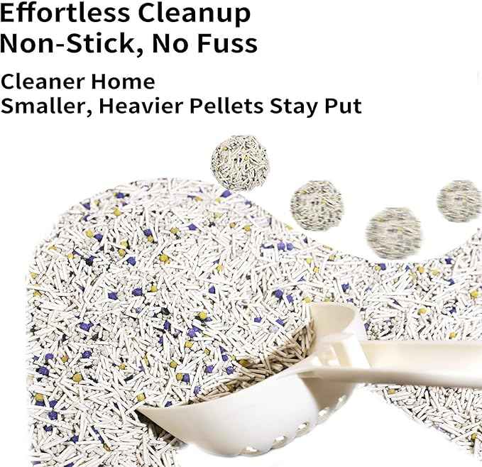 Tofu Cat Litter, Dr. PawPaw Clumping Cat Litter, Honeysuckle Scent 4.5 lb, Dust-Free Keep Kitty Tidy, Superior Odor Control Keep Step Fresh