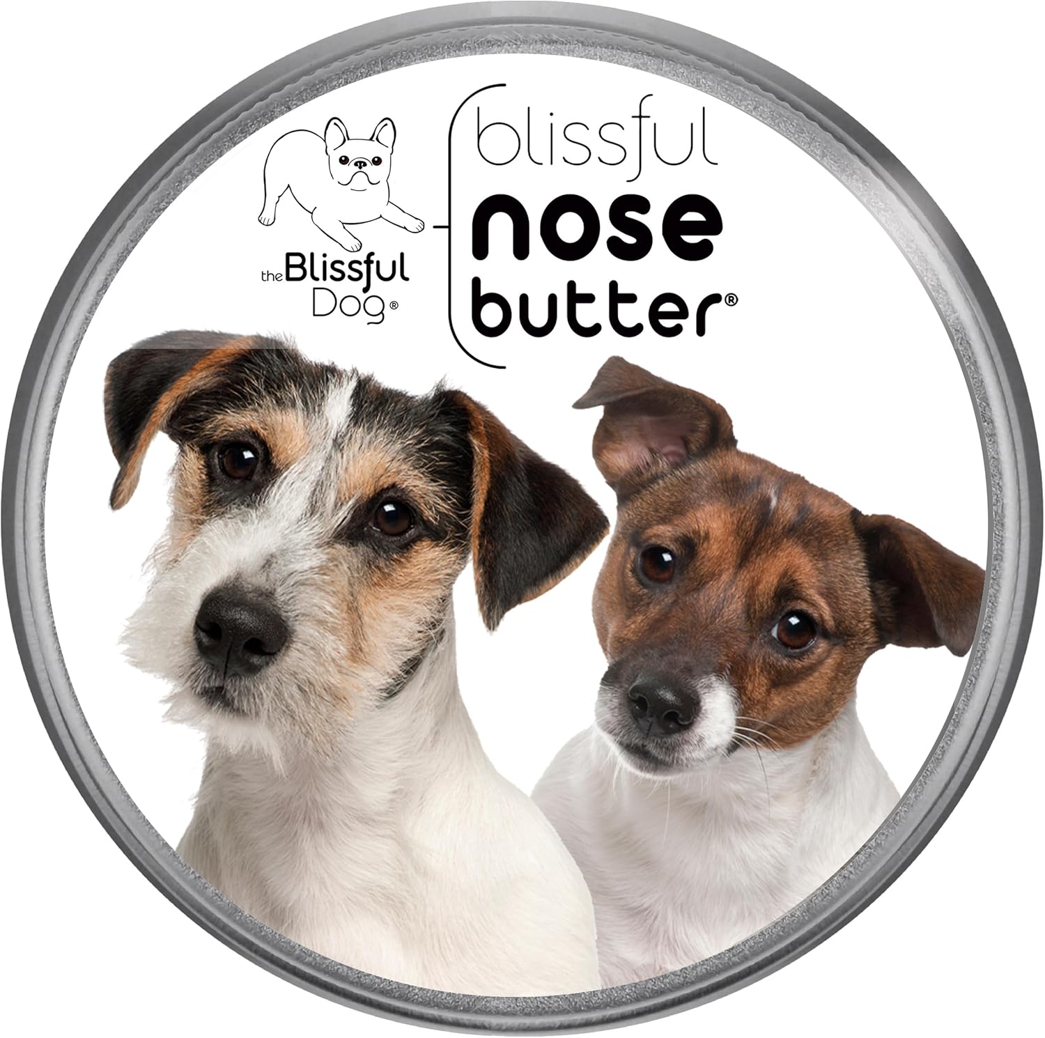 The Blissful Dog Jack Russell Terrier Nose Butter for Dry, Cracked Skin, Lick-Safe Dog Nose Balm with Moisturizing Shea Butter, Almond, Olive, and Essential Oils, Pet Supplies, Uncented, 1 oz. - Pet Explorer