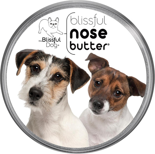 The Blissful Dog Jack Russell Terrier Unscented Nose Butter - Dog Nose Butter, 2 Ounce - Pet Explorer