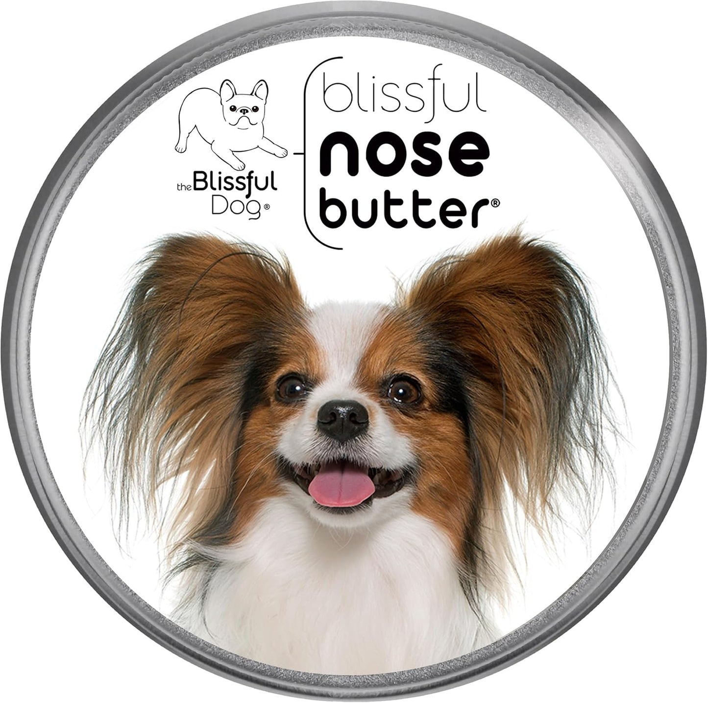 The Blissful Dog Papillon Unscented Nose Butter - Dog Nose Butter, 4 Ounce - Pet Explorer