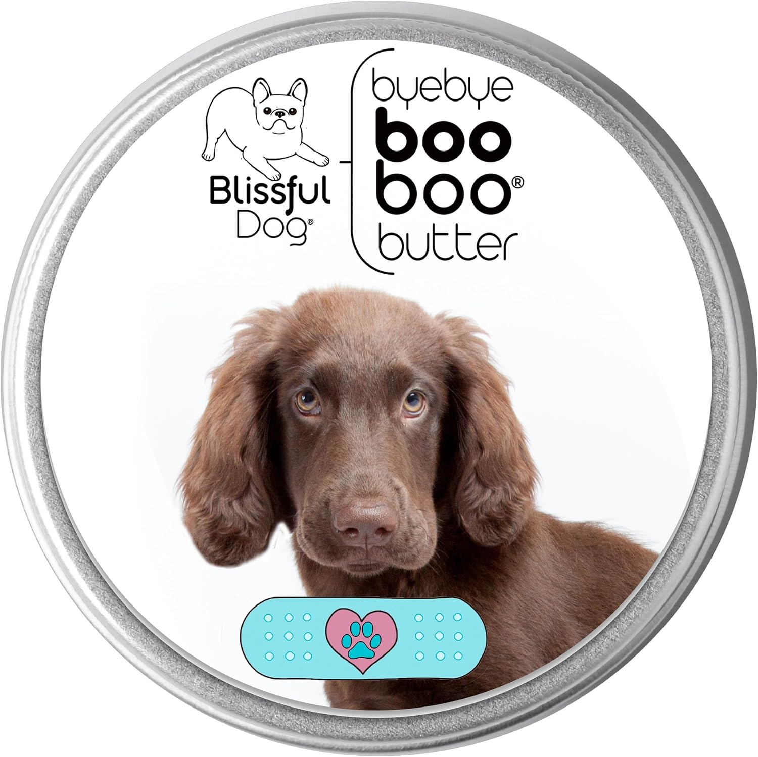 The Blissful Dog Flat-Coat Retriever Boo Boo Butter, 8-Ounce - Pet Explorer