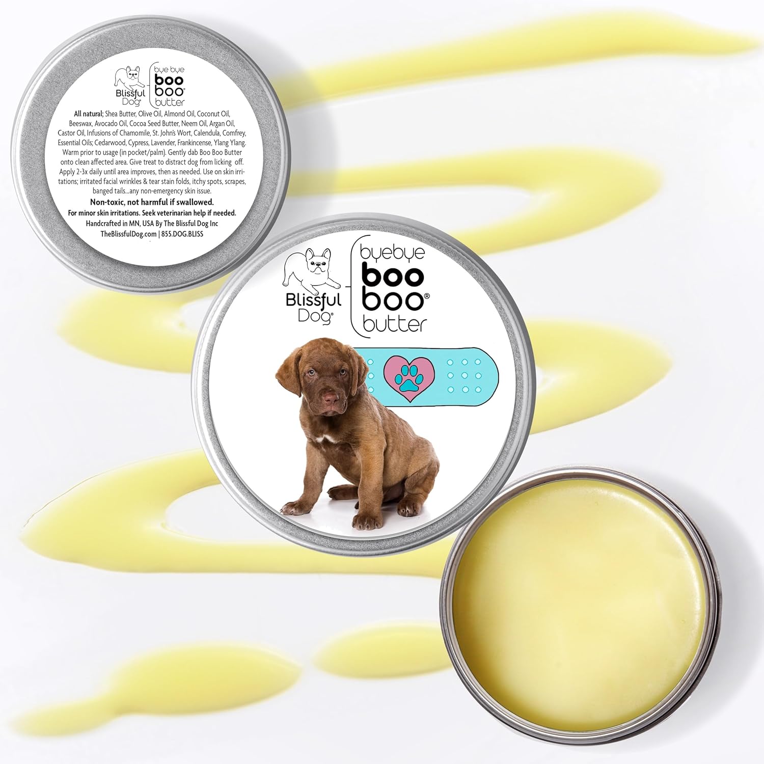 The Blissful Dog Chesapeake Bay Retriever Boo Boo Butter, 16 oz. - Pet Explorer