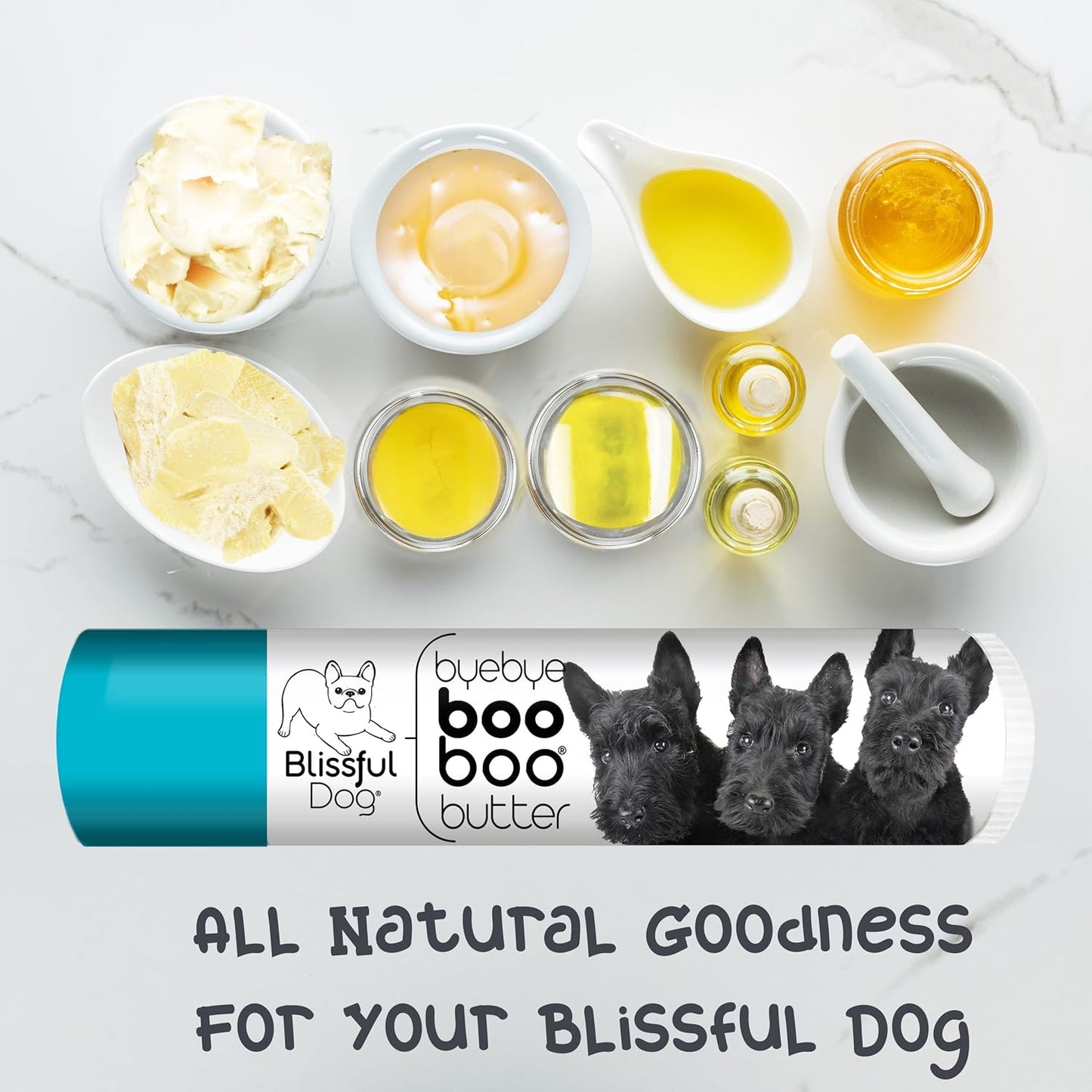 The Blissful Dog Scottish Terrier Boo Boo Butter, 0.15 Ounce - Pet Explorer