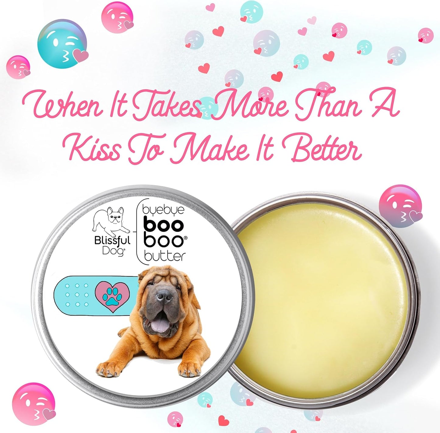 The Blissful Dog 1 oz TIN Chinese Shar Pei Booboo Butter - Pet Explorer