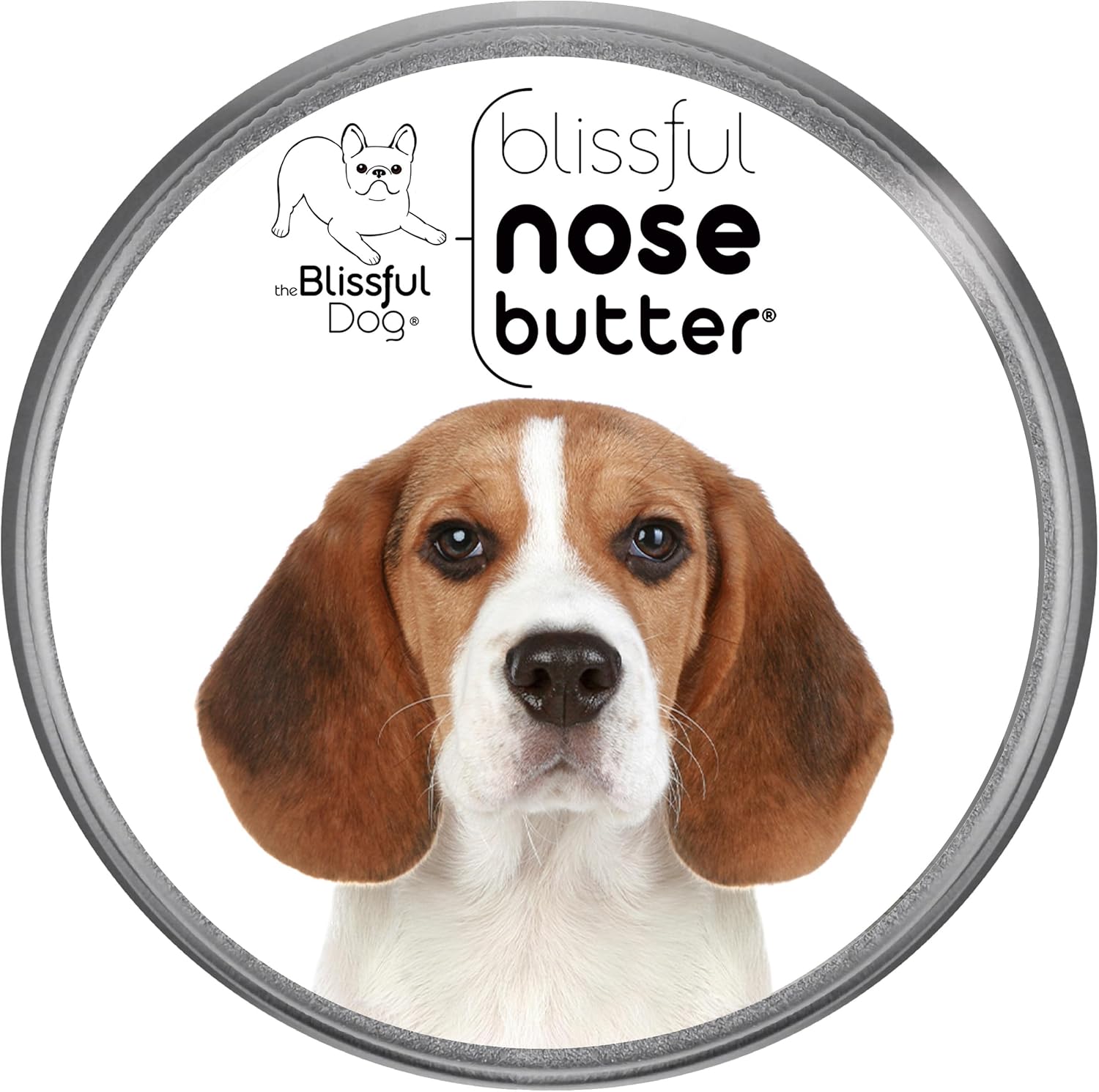 The Blissful Dog Beagle Nose Butter for Dry, Cracked Skin, Lick-Safe Dog Nose Balm with Moisturizing Shea Butter, Almond, Olive, and Essential Oils, Pet Supplies, Uncented, 2 oz. - Pet Explorer