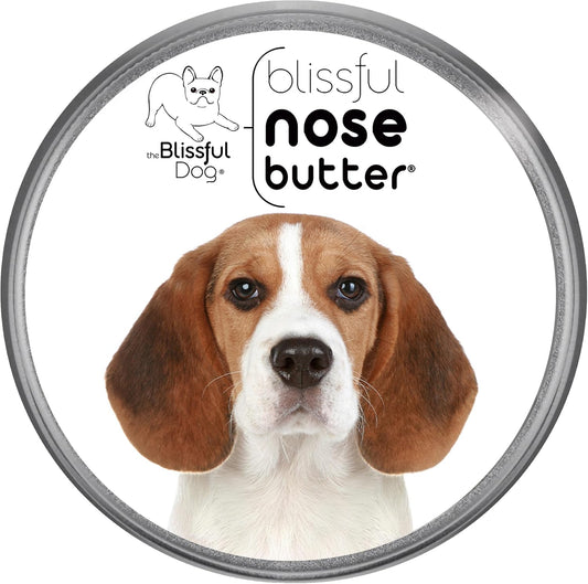The Blissful Dog Beagle Nose Butter for Dry, Cracked Skin, Lick-Safe Dog Nose Balm with Moisturizing Shea Butter, Almond, Olive, and Essential Oils, Pet Supplies, Uncented, 2 oz. - Pet Explorer