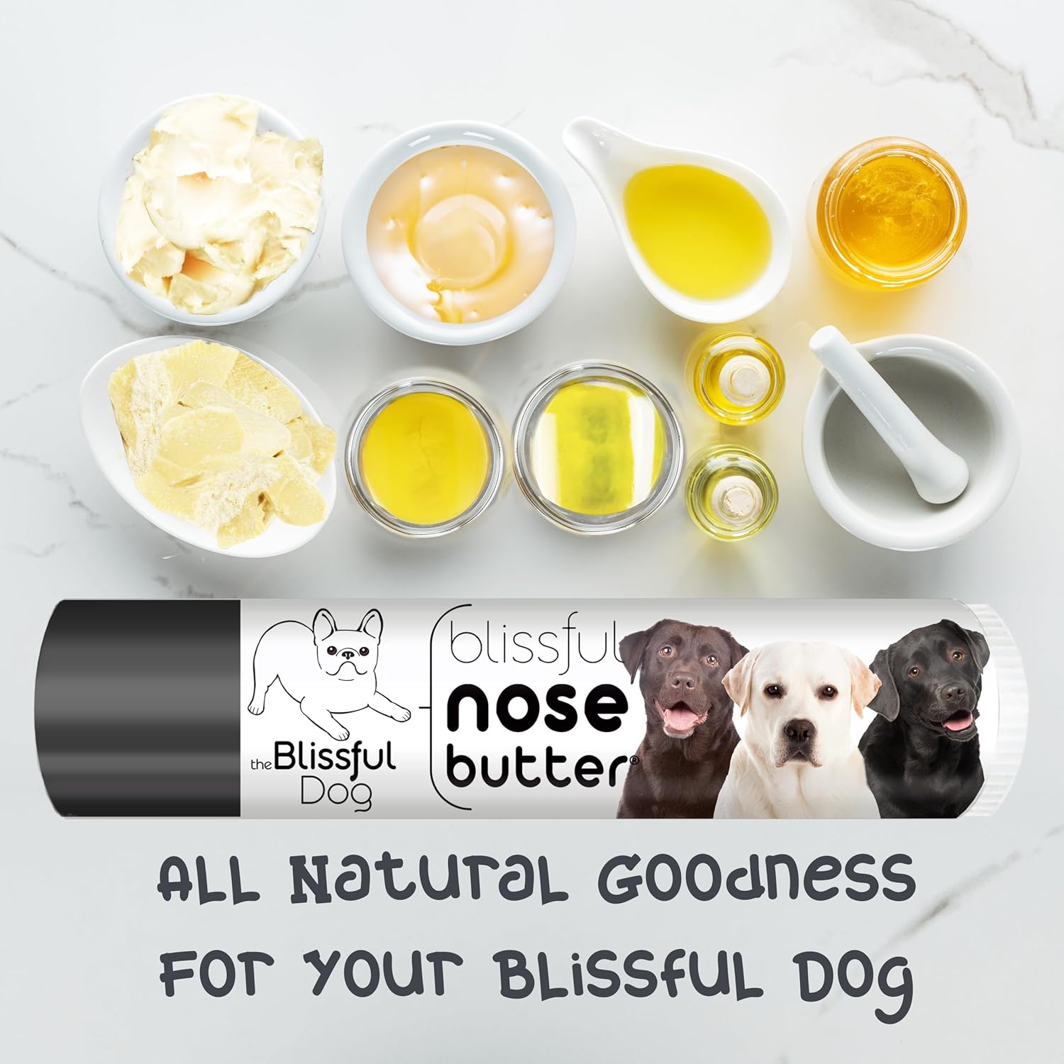 The Blissful Dog Labrador Retriever Unscented Nose Butter, 0.15-Ounce - Pet Explorer