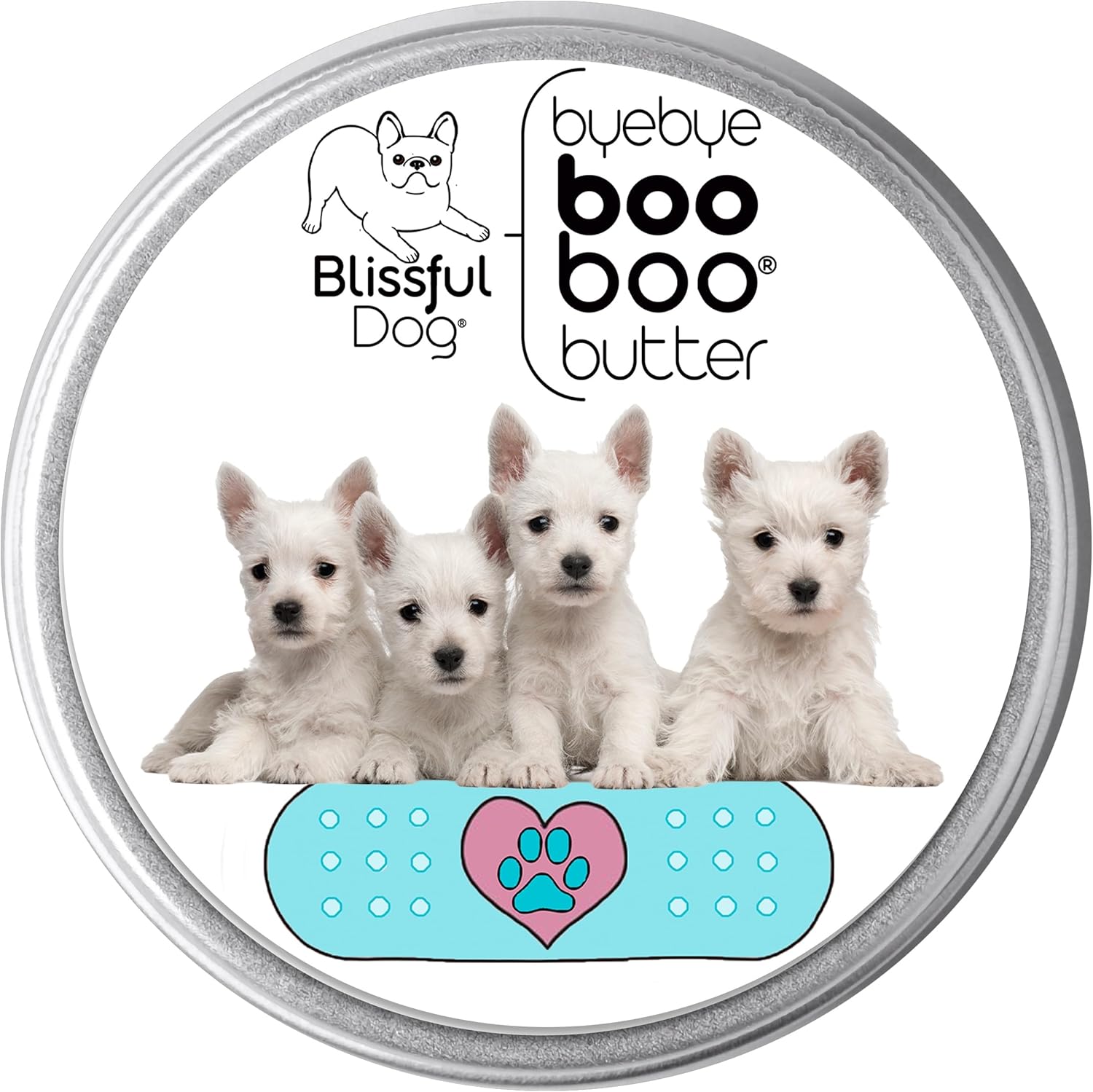 The Blissful Dog West Highland Terrier Boo Boo Butter, 1-Ounce - Pet Explorer