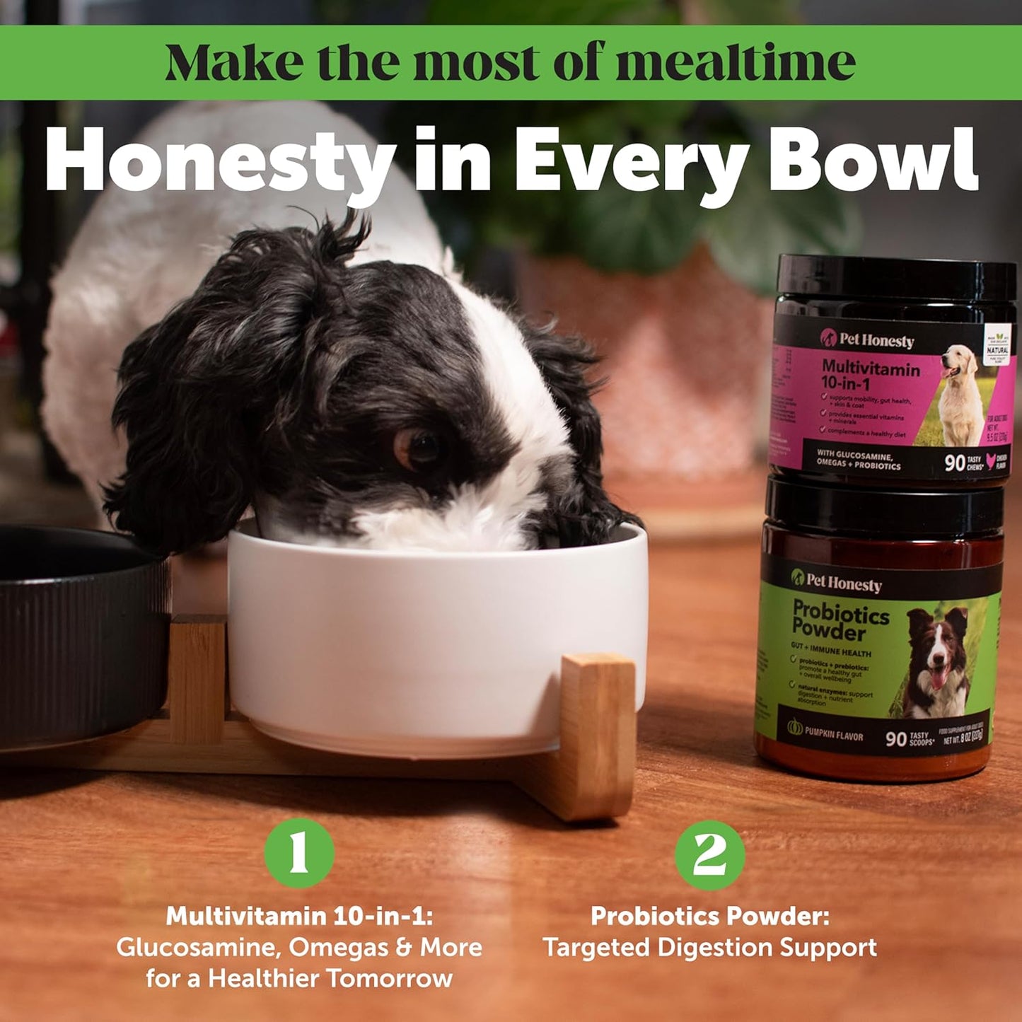 All-Natural Probiotic & Pumpkin Powder Dog Supplement - Prebiotics, Probiotics, Enzymes & Antioxidants for Healthy Gut Flora, Digestion & Immunity (90 Scoops) - Pet Explorer