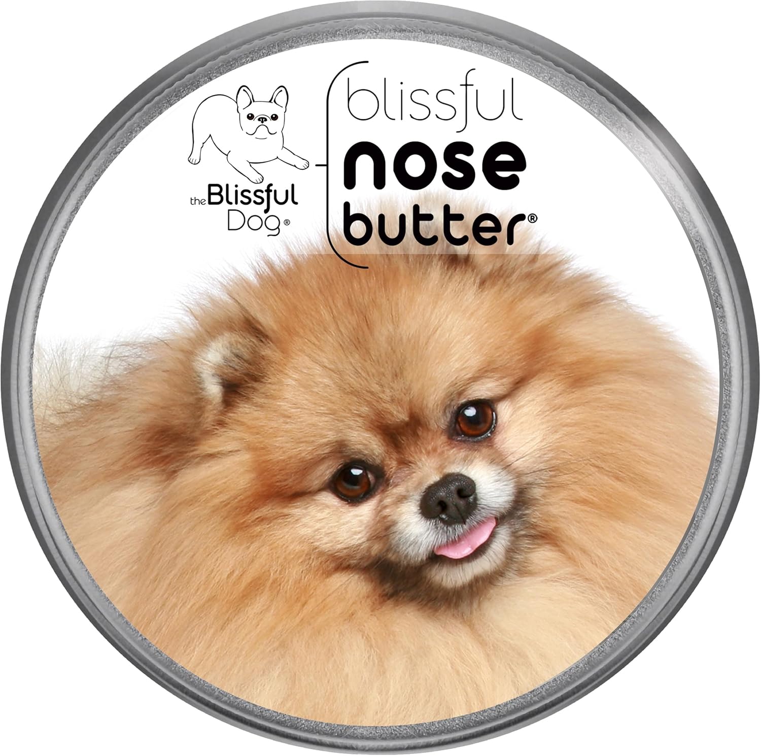 The Blissful Dog Pomeranian Nose Butter, Versatile Dog Nose Balm for Dry Nose, Handcrafted Nose Moisturizer, Easy-to-Apply Dog Essentials, Unscented, 2 oz. - Pet Explorer