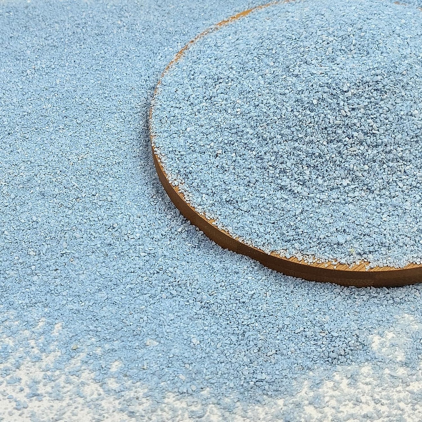 10 lbs Blue Sand Aquarium Substrate, 0.4-0.8 mm Decorative Sand for Aquarium, Fish Tank, Paintings, Candle, Vase, Wedding Ceremony, Arts Crafts and Bowl Fillers