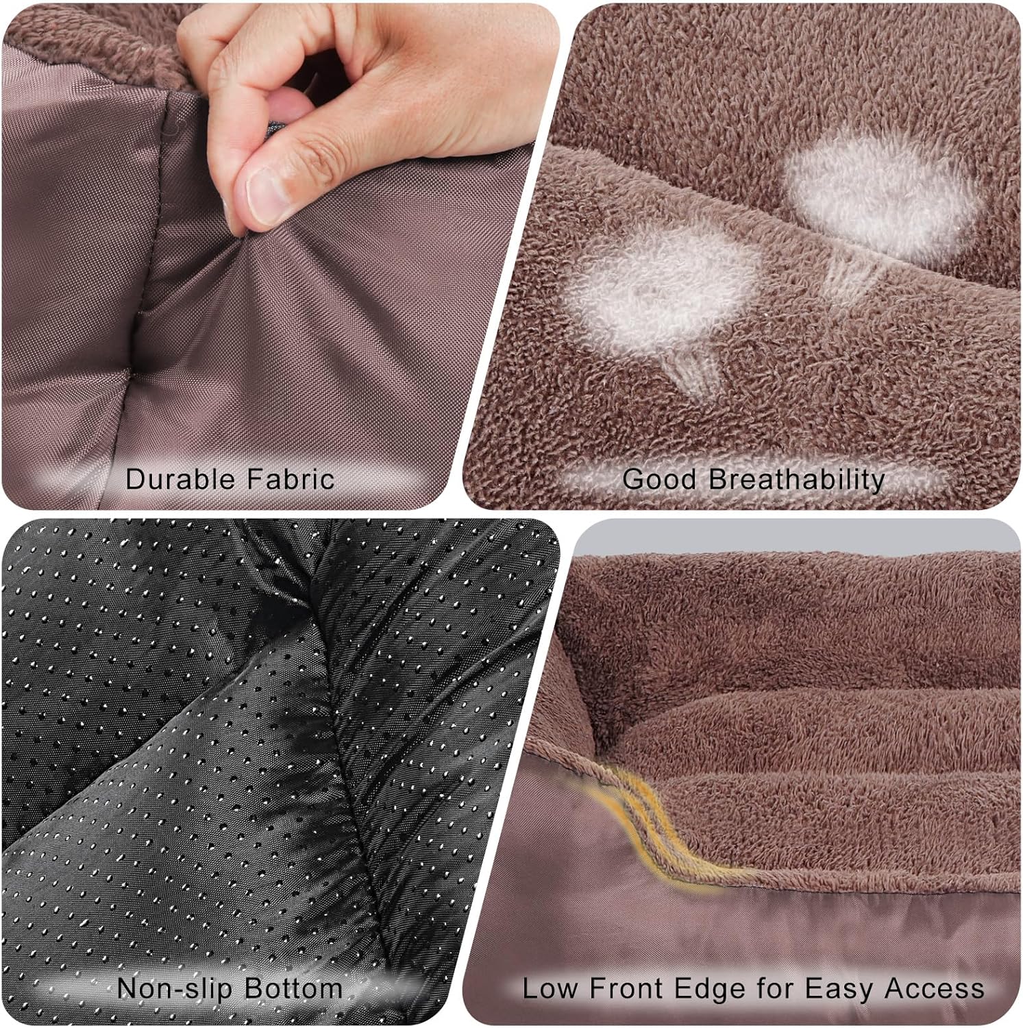 Dog Beds for Large Dogs, Pet Bed with Machine Washable Comfortable and Safety for Large Dogs - Pet Explorer
