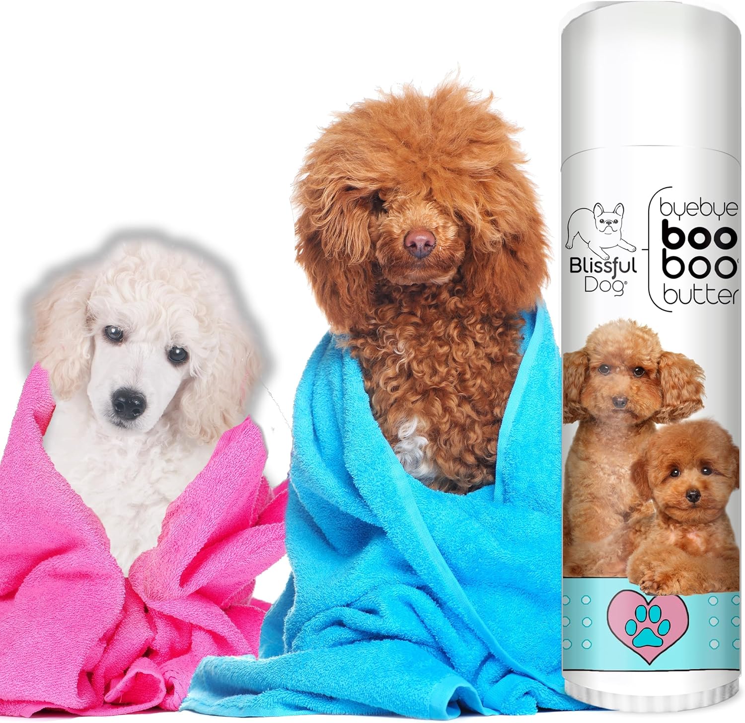 The Blissful Dog .50 oz Tube Poodle Booboo Butter - Pet Explorer