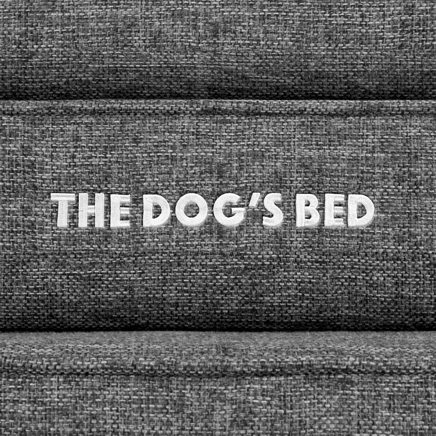 The Dog’s Bed Orthopedic Headrest Dog Bed, Large Grey Linen 40x25, Memory Foam, Pain Relief for Arthritis, Hip & Elbow Dysplasia, Post Surgery, Lameness, Veterinary Approved, Waterproof Washable Cover - Pet Explorer