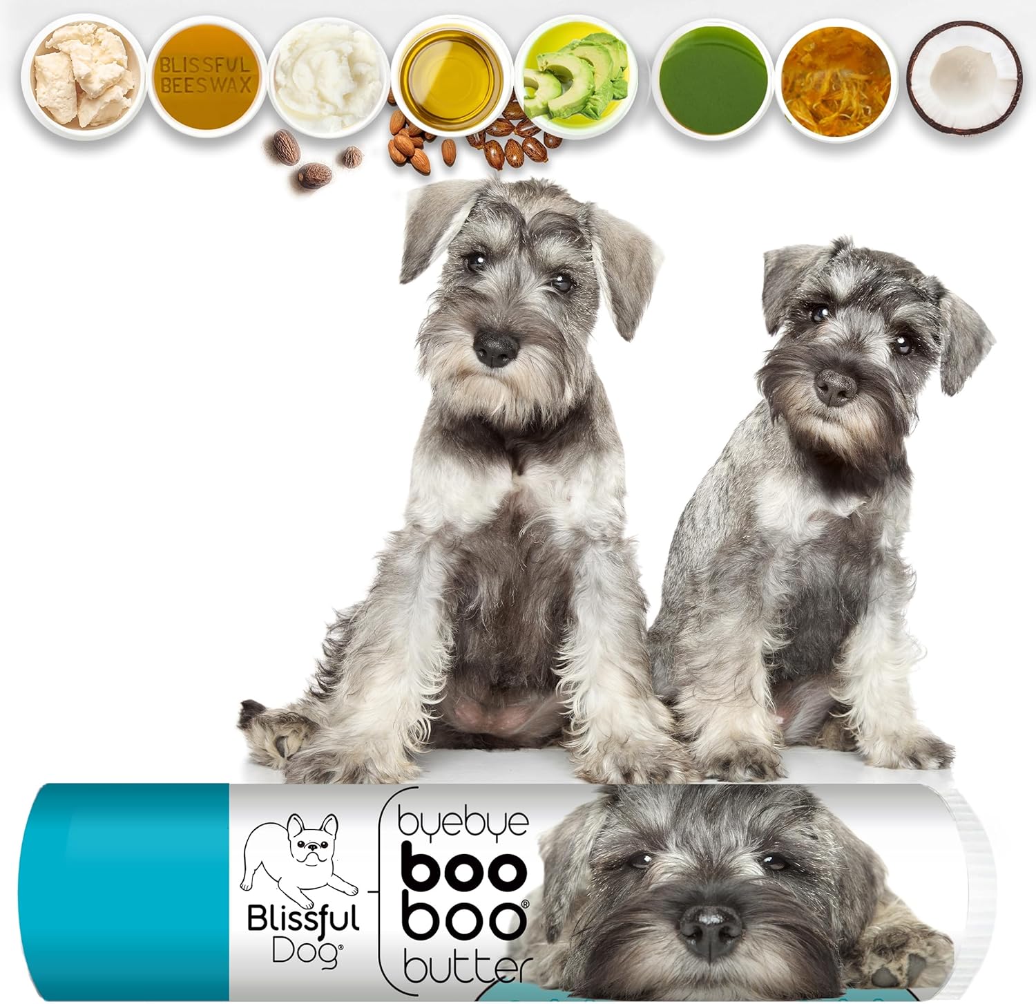 The Blissful Dog Schnauzer Boo Butter, 0.15 oz - Pet Explorer