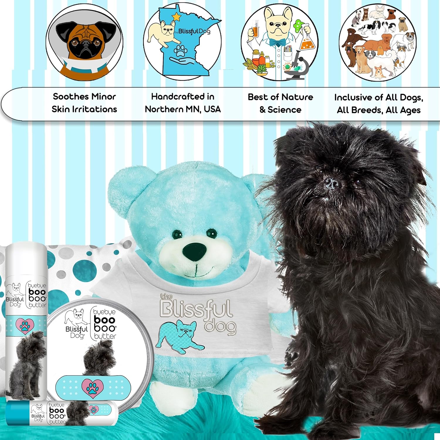 Affenpinscher Boo Boo Butter, 16-Ounce - Pet Explorer