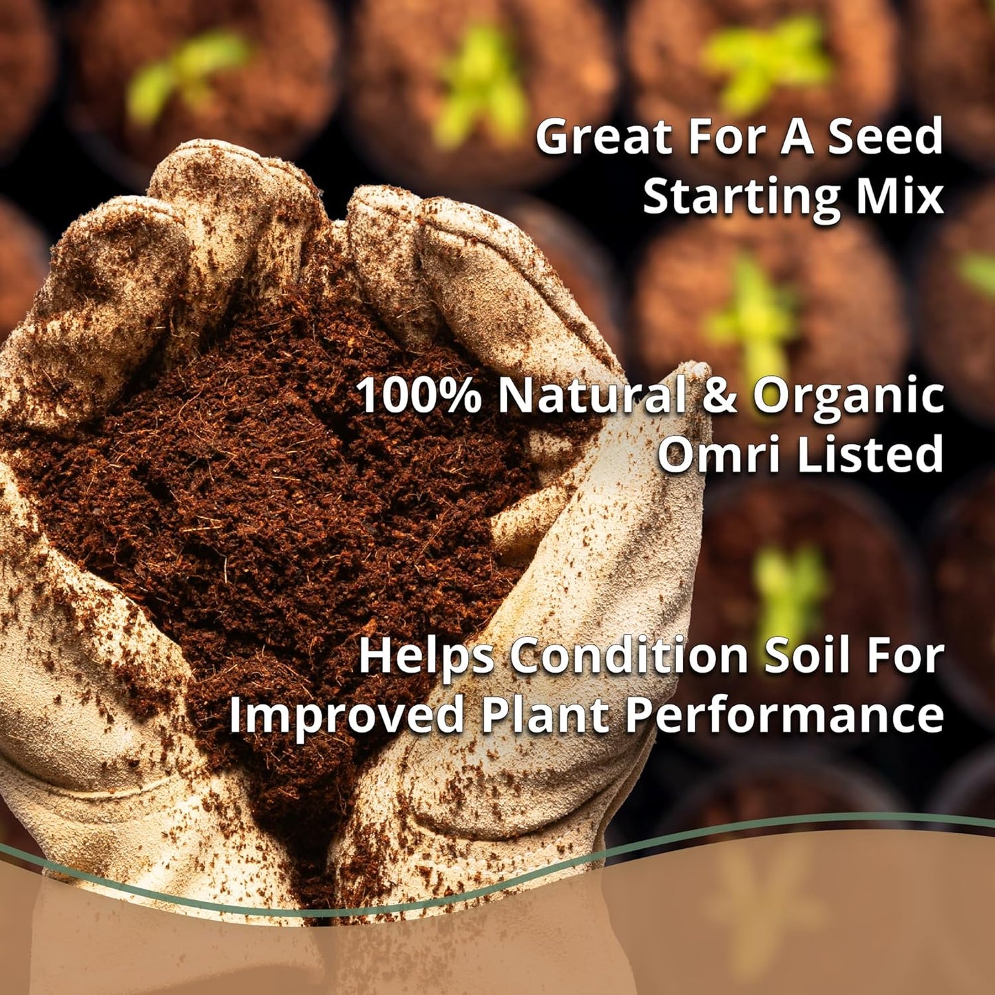 Coco Coir 650gm Bricks (5-Pack) - Organic Coco Coir for Plants & Gardening - OMRI-Listed Cocopeat for Garden Soil, Seed Starter Soil, & Mulch - Organic Coconut Bricks - Coconut Fiber Potting Mix - Pet Explorer