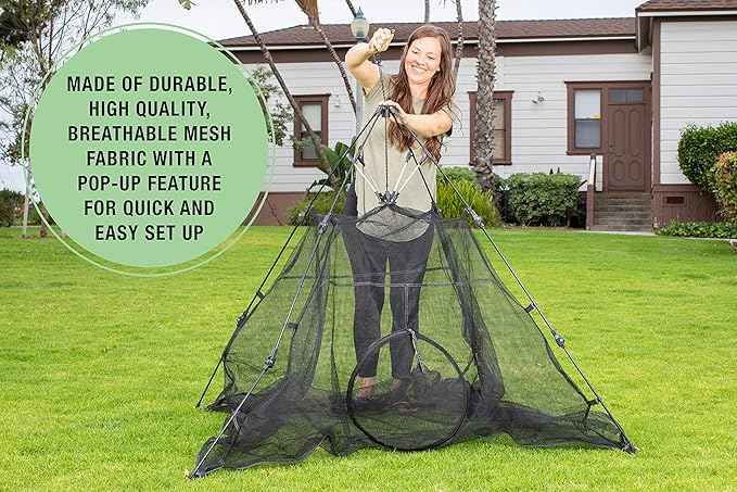 Outback Jack Cat Tent Large for Outdoor or Indoor Enclosures - Portable Playhouse Play Tents for Outside or Inside Cats & Small Animals, Kitten House Happy Habitat