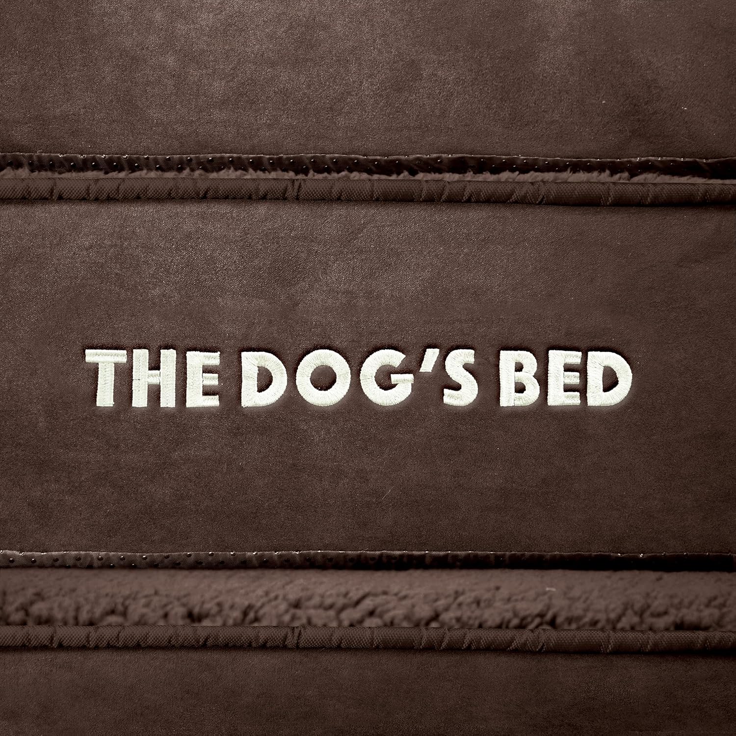 The Dog’s Bed Orthopedic Headrest Dog Bed Large Brown Plush 40x25, Memory Foam, Pain Relief forArthritis, Hip & Elbow Dysplasia, Post Surgery, Lameness, Veterinary Approved, Waterproof Washable Cover - Pet Explorer