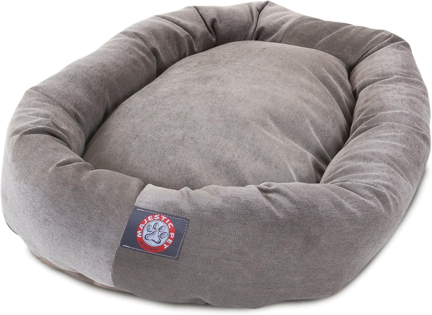 Majestic Pet Villa 40 Inch Shredded Memory Foam Dog Bed for Large Sized Dogs 40x29x9 Inch–Orthopedic Dog Bed with Removable Washable Cover-Washable Large Pet Bed with Head Support-Vintage - Pet Explorer