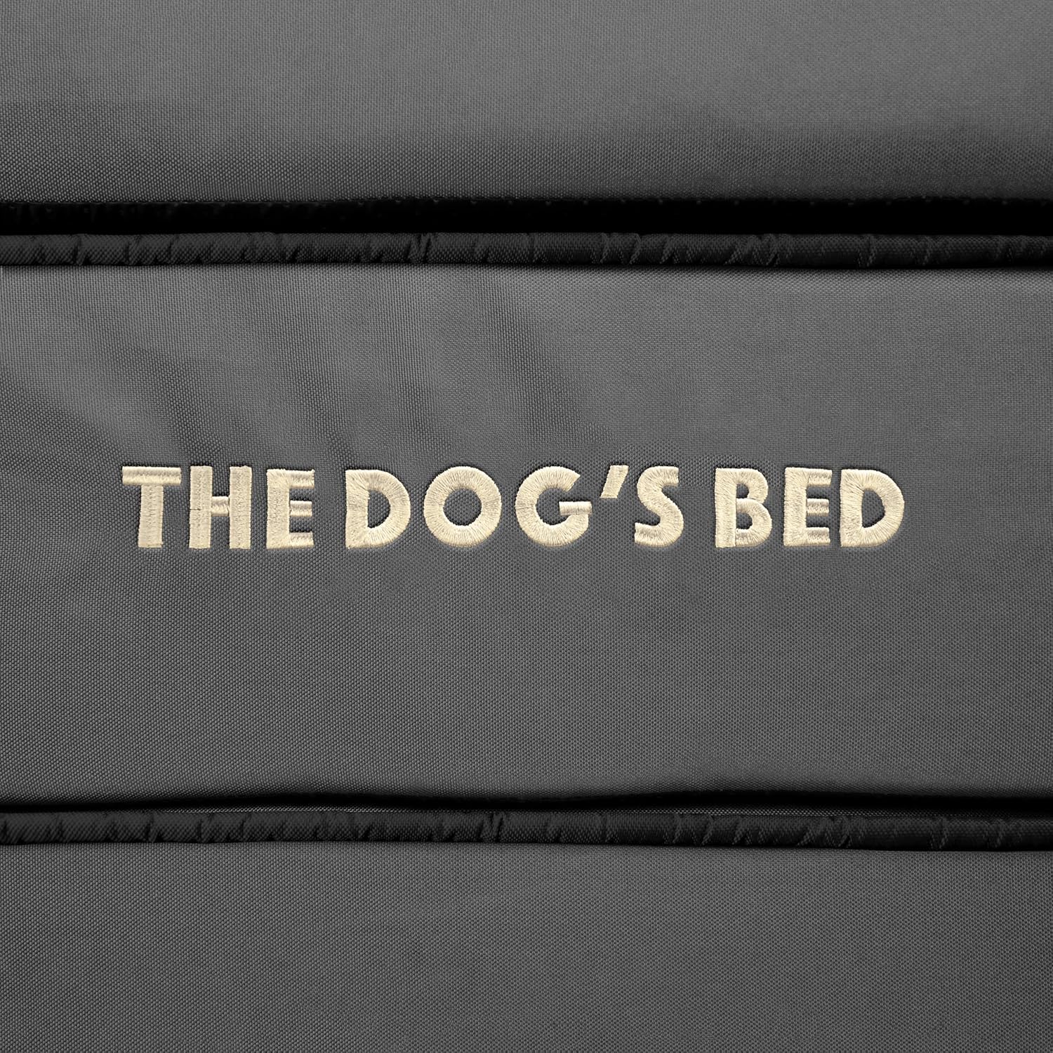 The Dog’s Bed Orthopedic Headrest Dog Bed Large Grey/Black 40x25, Memory Foam, Pain Relief: Arthritis, Hip & Elbow Dysplasia, Post Surgery, Lameness, Veterinary Approved, Waterproof Washable Cover - Pet Explorer