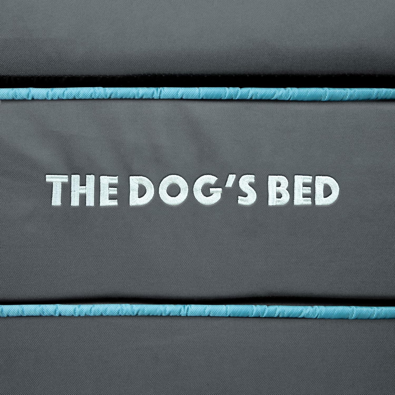 The Dog’s Bed Orthopedic Headrest Dog Bed XXL Grey/Blue 54x36, Memory Foam, Pain Relief for Arthritis, Hip & Elbow Dysplasia, Post Surgery, Lameness, Veterinary Approved, Waterproof Washable Cover - Pet Explorer