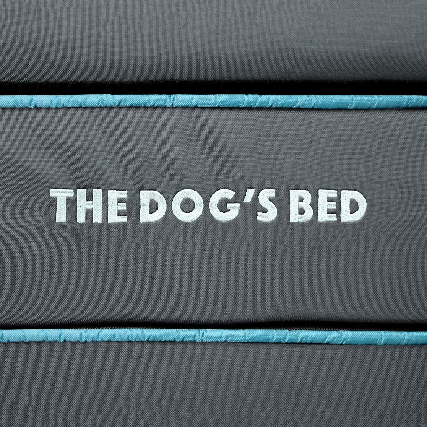 The Dog’s Bed Orthopedic Headrest Dog Bed XXXL Grey/Blue 64x44, Memory Foam, Pain Relief for Arthritis, Hip & Elbow Dysplasia, Post Surgery, Lameness, Veterinary Approved, Waterproof Washable Cover - Pet Explorer