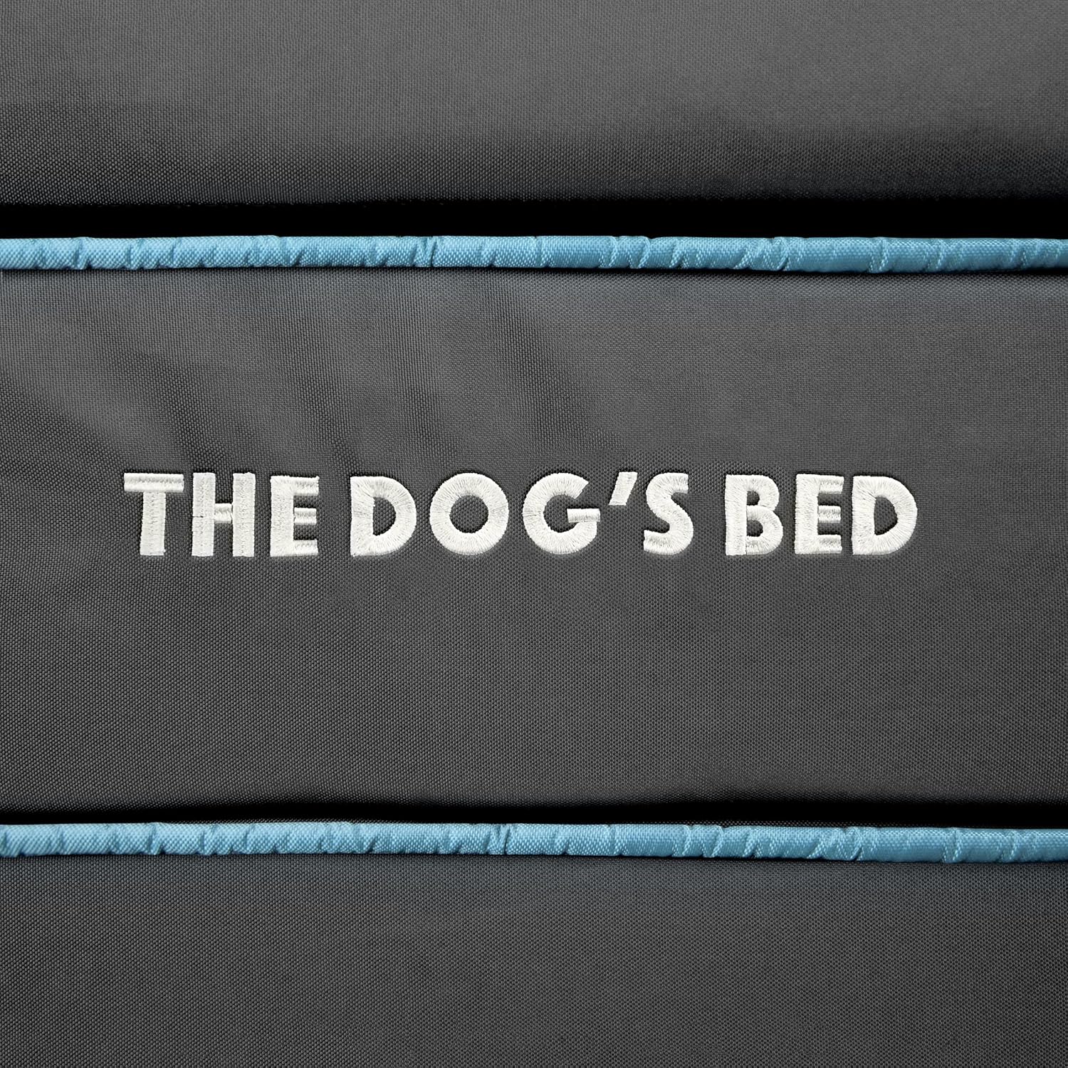The Dog’s Bed Orthopedic Headrest Dog Bed XXXL Grey/Blue 64x44, Memory Foam, Pain Relief for Arthritis, Hip & Elbow Dysplasia, Post Surgery, Lameness, Veterinary Approved, Waterproof Washable Cover - Pet Explorer