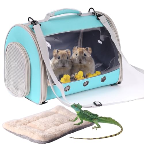 Bearded Dragon Travel Carrier Backpack (Green)