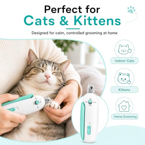Cat Nail Clipper (Blue)