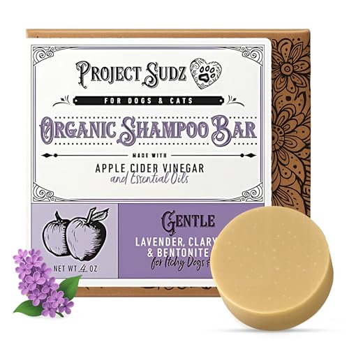 Gentle All Natural Dog Shampoo for Dry Coat for Sensitive Skin