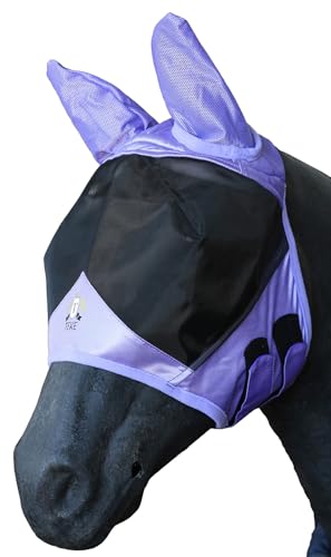 Fine Mesh Horse Fly Mask w (Full / Lavender)
