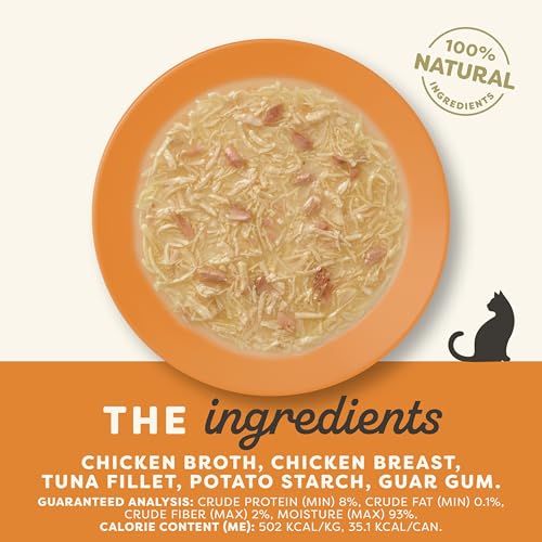 Chicken & Tuna in Gravy Wet Cat Food 24 (2.47 Ounce (Pack of 24))