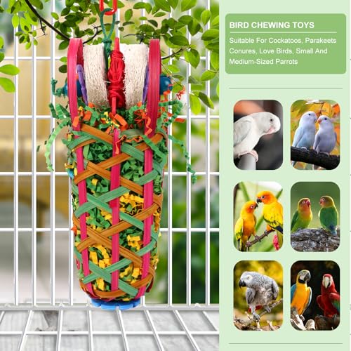 Parakeets Toys (Seeking food basket)