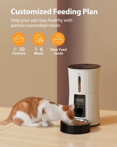 Automatic Cat Feeder (White)