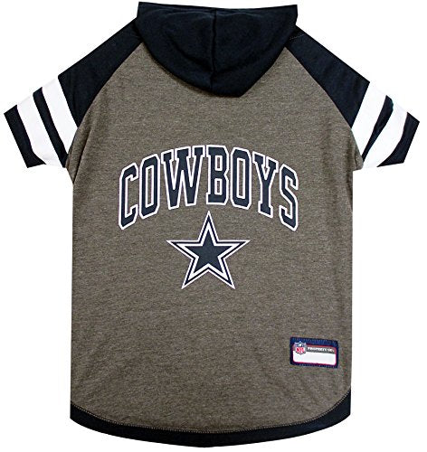 Dallas Cowboys Hoodie Tee Shirt (Small / Dallas Cowboys)