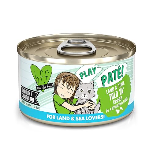 B.F.F. Play Best Feline Friend Paté Lovers (2.8 Ounce (Pack of 12))
