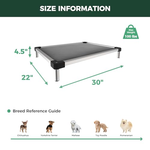 TitanNest Padded Chew (Gray / X-Small Dog (30.0"L x 22.0"W x 4.5"H))