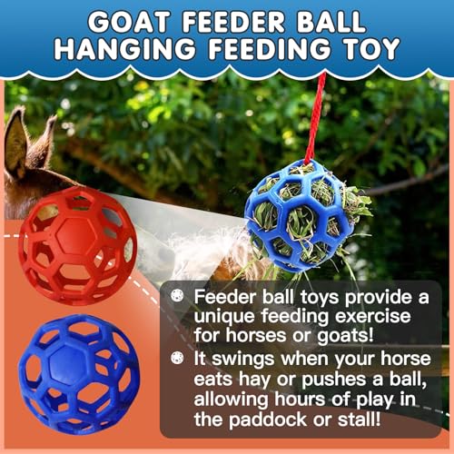 2 Pcs Hay Ball for Horses to Play with