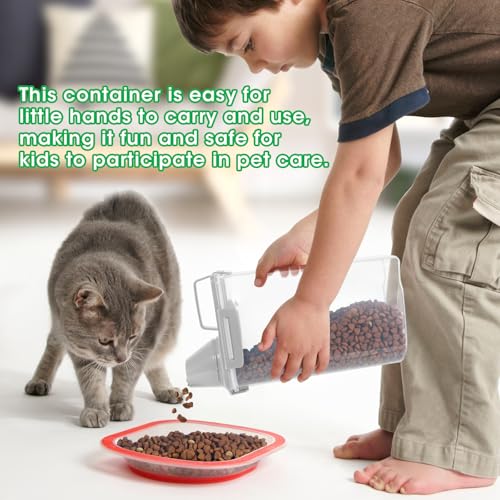Rice Storage Container 3 to 5 Lbs (3Qt-Light Grey)