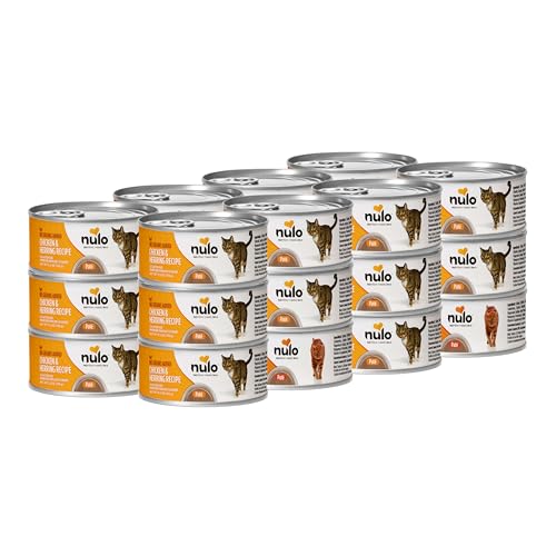 Chicken & Herring Recipe Pate Wet Canned Cat Food (5.5 Ounce (Pack of 24))