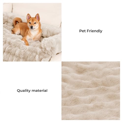 Dog Couch Bed (27"×22"×4.7" / Coffee)