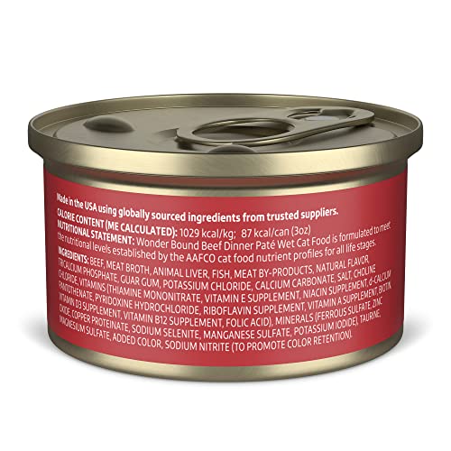 Amazon Brand Wonder Bound Wet Cat Food