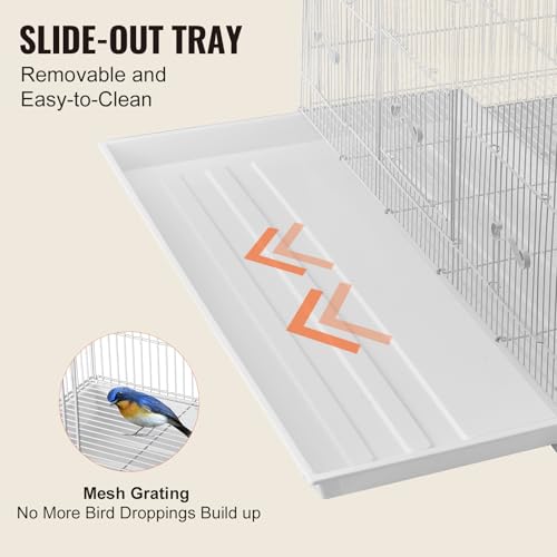 30 inch Flight Bird Cage (White)